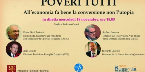 Comunicado sobre a conferência “Todos Pobres”