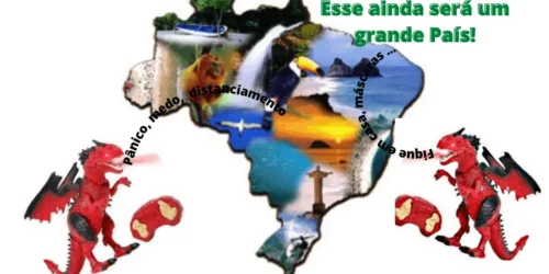 O negativismo da midia (covid-19) e o efeito “massa” para destruir o Brasil