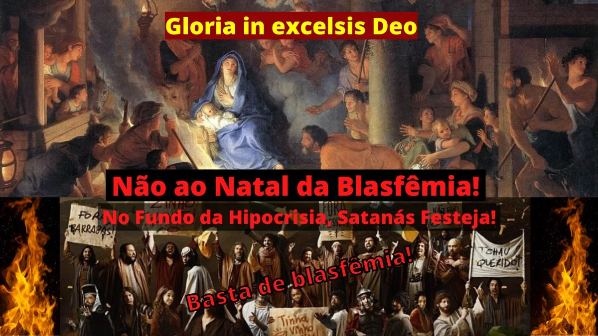 No momento, você está visualizando O Natal da Blasfêmia. No fundo da Hipocrisia, Satanás festeja!