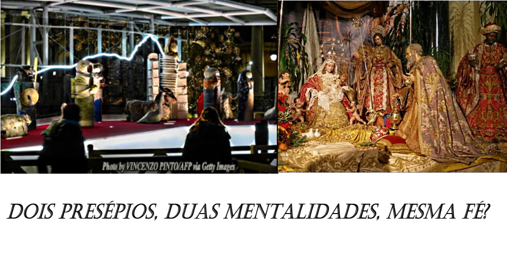 No momento, você está visualizando O Presépio Idolátrico do Papa Francisco, oposto ao de São Francisco