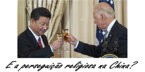 Biden em defesa da China; encobre a origem do vírus