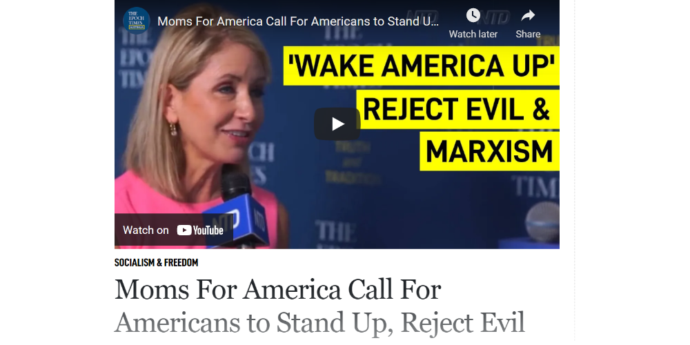 No momento, você está visualizando “Mães pela America”, em defesa dos EUA contra o marxismo