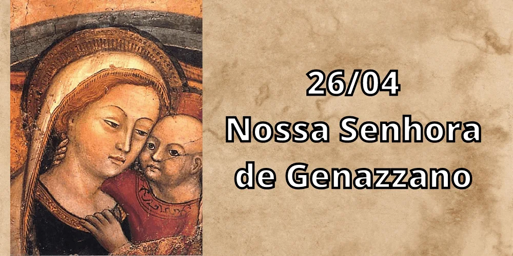 No momento, você está visualizando 26/04 – Nossa Senhora do Bom Conselho: a Mãe de Deus em uma de suas tarefas mais maternas e mais próprias à Rainha do Universo