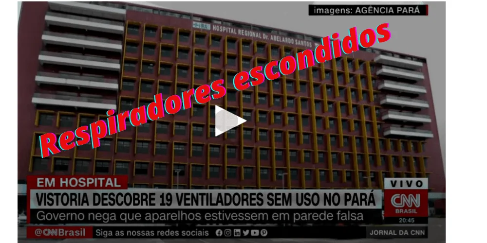 No momento, você está visualizando A pandemia mais enigmática da História: + 19 respiradores escondidos