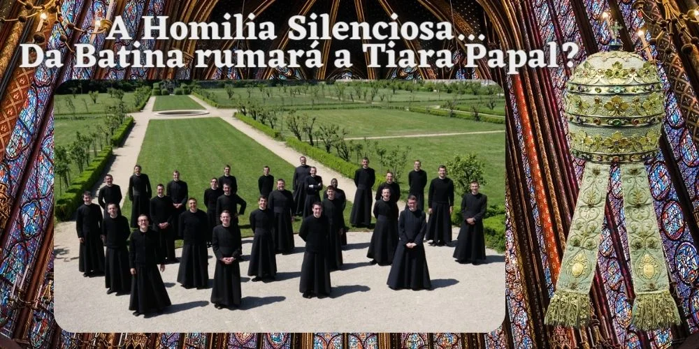 No momento, você está visualizando A Homilia Silenciosa… Da Batina rumará à Tiara Papal?