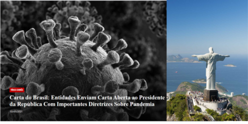 “CARTA DO BRASIL – 2021”, denúncia contra o socialismo ditatorial na Pandemia