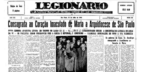 Consagração de São Paulo a Nossa Senhora Aparecida (1945)