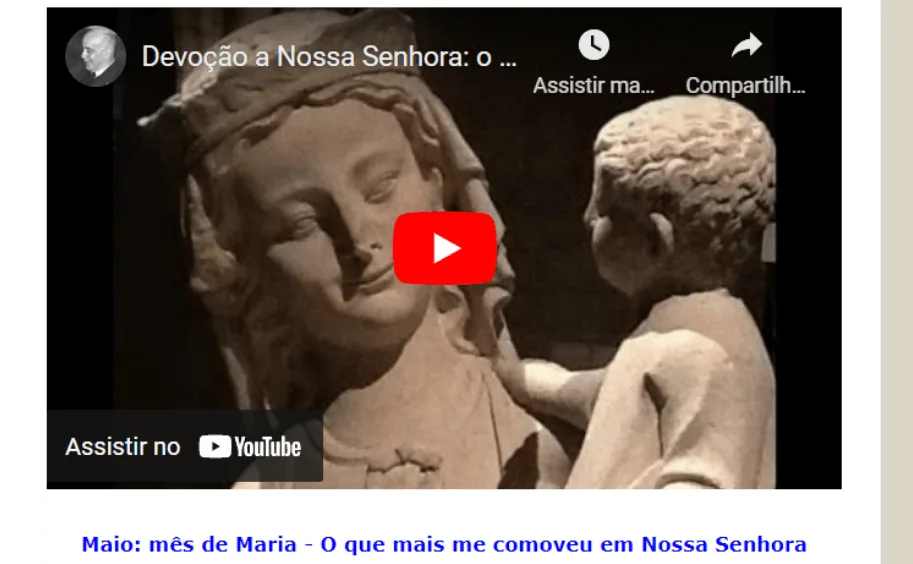 No momento, você está visualizando O que mais me tocou em Nossa Senhora