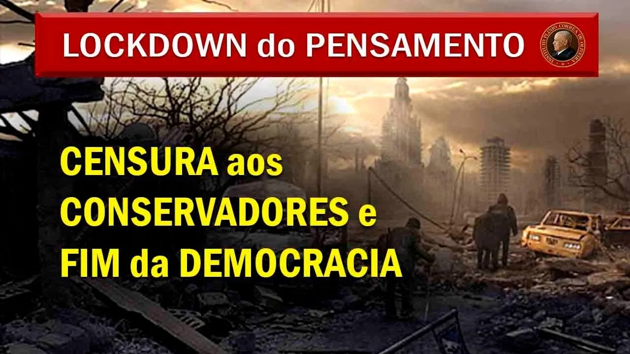 No momento, você está visualizando Nosso canal no YouTube foi bloqueado por uma semana – LOCKDOWN do PENSAMENTO: CENSURA aos CONSERVADORES e FIM da DEMOCRACIA