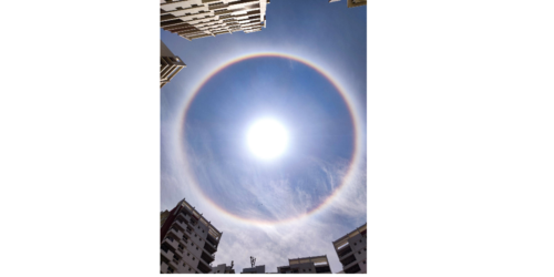 Auréola, arco-íris, o fascinante fenômeno que viralizou
