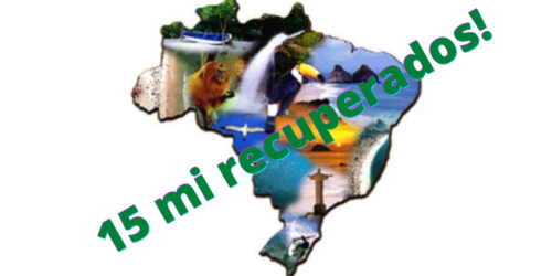 Brasil recupera 15 milhões da Covid-19. Divulgue