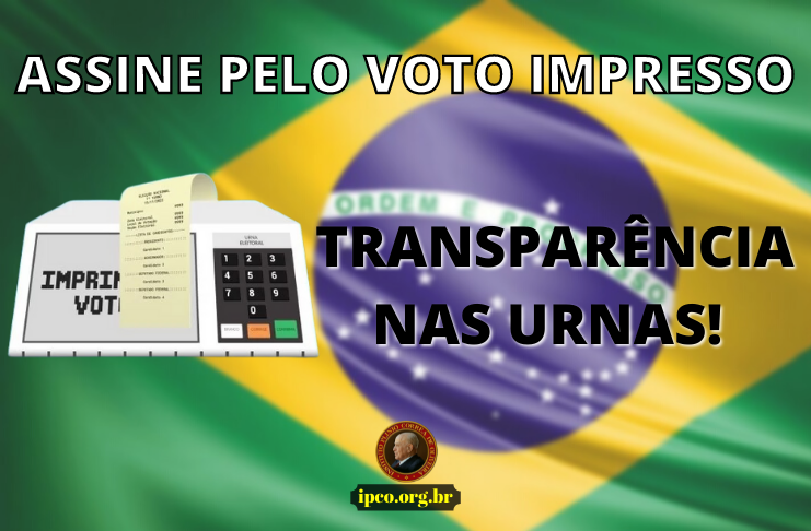 No momento, você está visualizando Assine pelo voto IMPRESSO: transparência nas Urnas!