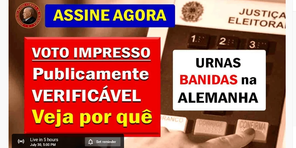 No momento, você está visualizando Tribunal alemão: urnas eletrônicas são inconstitucionais