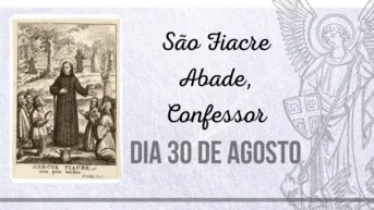 30/08 – São Fiacre Abade, Confessor