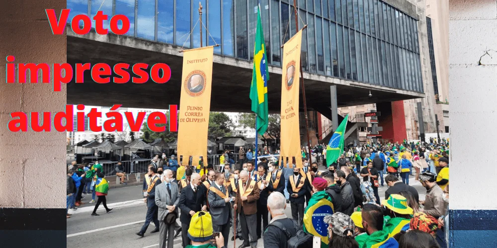 No momento, você está visualizando As manifestações de hoje: voto impresso auditável
