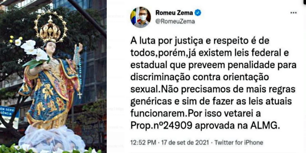 No momento, você está visualizando Governador Zema veta (ampliação) da ideologia de gênero