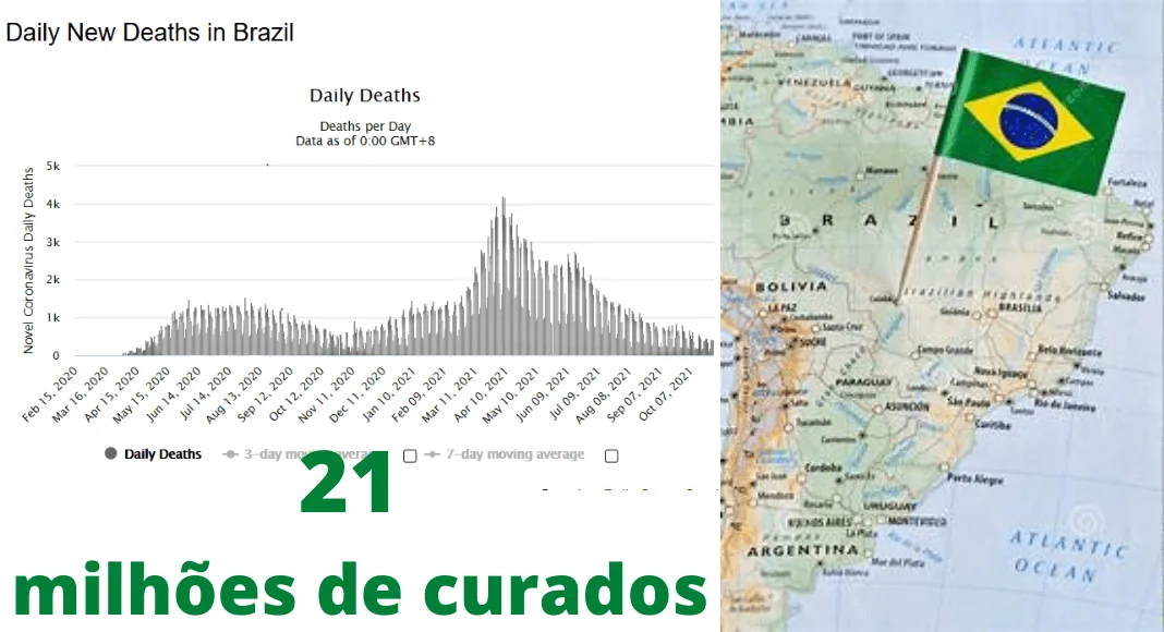 No momento, você está visualizando Brasil, Rússia comparativo covid-19. 21 milhões de curados