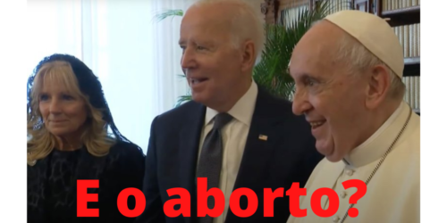 Papa Francisco-Biden: onde fica Deus nesse super encontro?