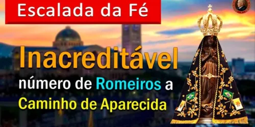INACREDITÁVEL número de ROMEIROS a CAMINHO de APARECIDA – SALVE REGINA IPCO