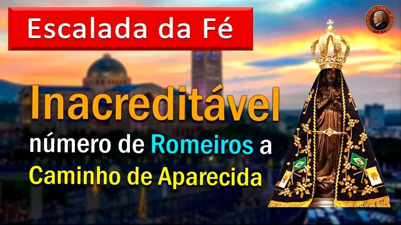 No momento, você está visualizando INACREDITÁVEL número de ROMEIROS a CAMINHO de APARECIDA – SALVE REGINA IPCO
