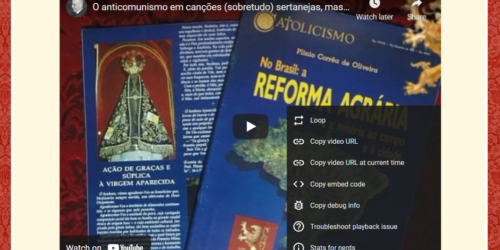 Anticomunismo em canções contra a Reforma Agrária