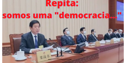 6 “sim”, 5 “não”: eis a (“democracia”), o socialismo ditatorial chinês