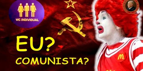 Mulher DENUNCIA BANHEIRO COMUNISTA no McDonalds CAPITALISTA… e ela tem razão