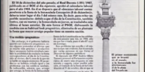 TFP-Covadonga (1988) na defesa da Imaculada Conceição