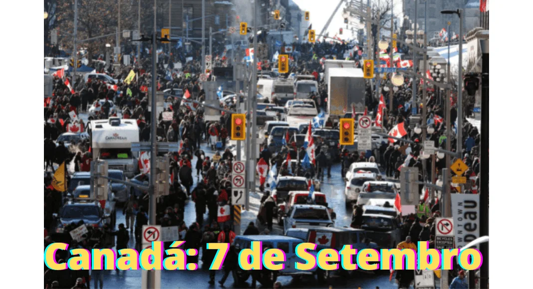 No momento, você está visualizando 7 de Setembro canadense: liberdade vs. mandato de vacina