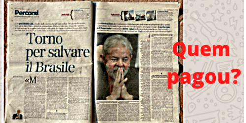 Breves: Volto para salvar … quem paga?