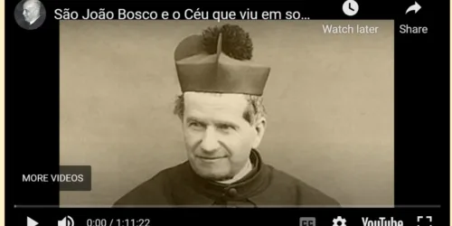 Formação: o Céu nos sonhos de Dom Bosco