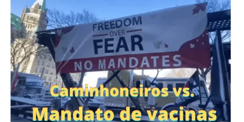 Midia alinhada no Canadá espalha fake news contra caminhoneiros