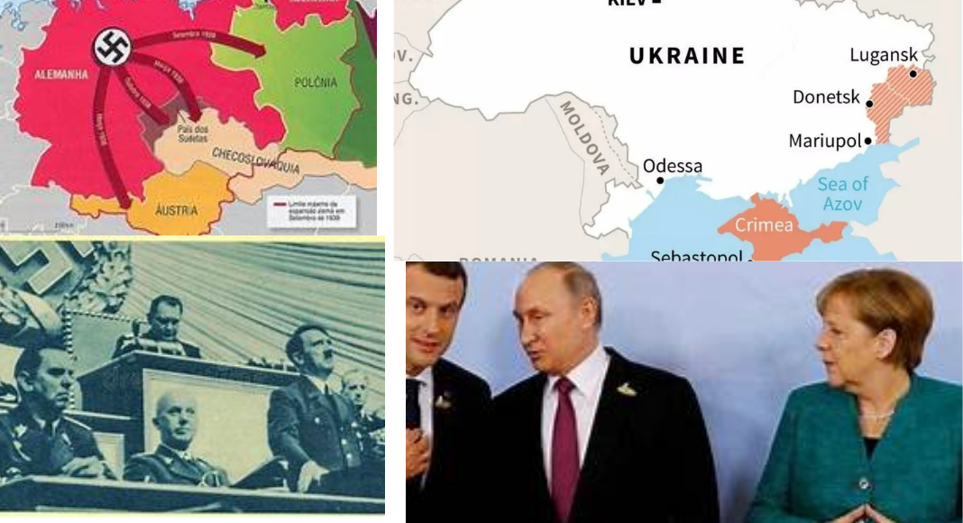 No momento, você está visualizando Hitler não se deteve na conquista da Áustria; depois da Crimeia Putin invade Ucrânia