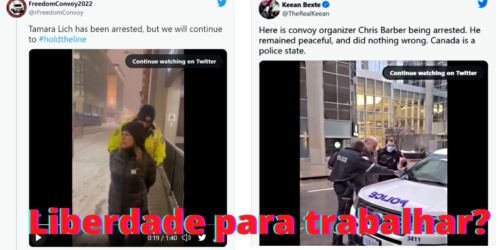 Por que Trudeau optou pelo confronto? Caminhoneiros canadenses pedem liberdade