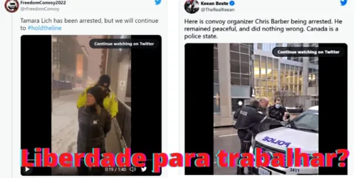 Por que Trudeau optou pelo confronto? Caminhoneiros canadenses pedem liberdade