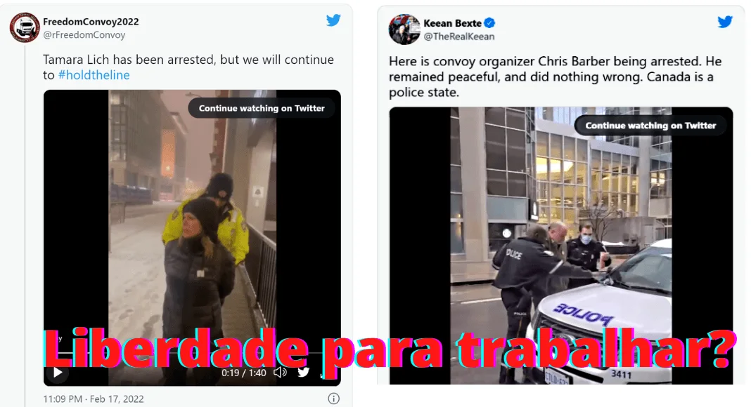 No momento, você está visualizando Por que Trudeau optou pelo confronto? Caminhoneiros canadenses pedem liberdade
