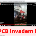 Vereador do PT impede Missa em Curitiba e intimida fieis. PCB participa
