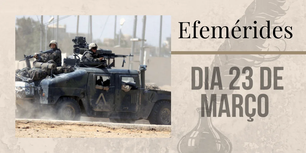 No momento, você está visualizando Efemérides – 23/03
