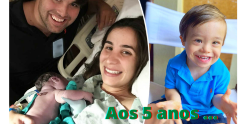 Pais salvam (do aborto) menino com síndrome de Down