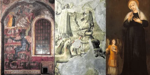 Santa Francisca Romana, as táticas do demônio e a visão do Inferno