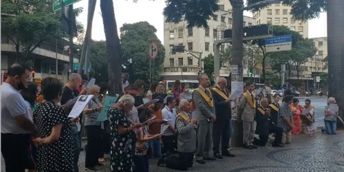 Diante de escândalo, ato de reparação, em Belo Horizonte
