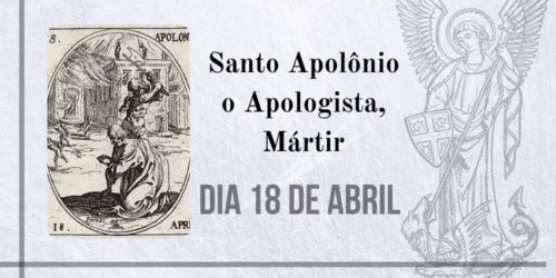 18/04 – Santo Apolônio o Apologista, Mártir