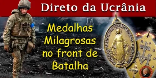 DIRETO da UCRÂNIA: MEDALHAS MILAGROSAS na GUERRA, no FRONT de BATALHA – Entrevista