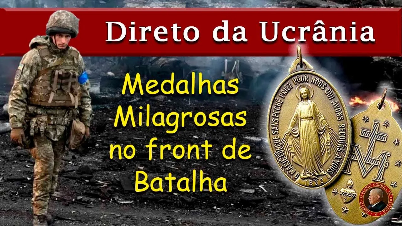 No momento, você está visualizando DIRETO da UCRÂNIA: MEDALHAS MILAGROSAS na GUERRA, no FRONT de BATALHA – Entrevista
