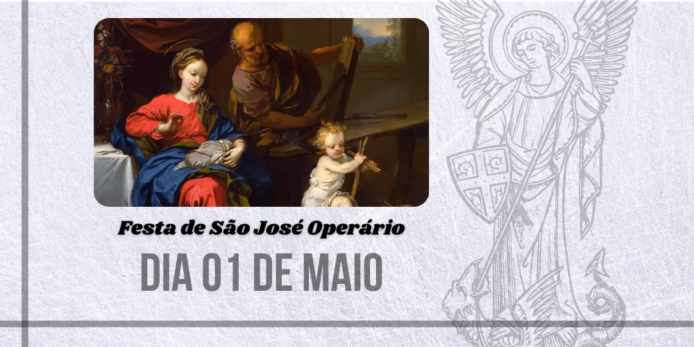 No momento, você está visualizando 01/05 – Festa de São José Operário