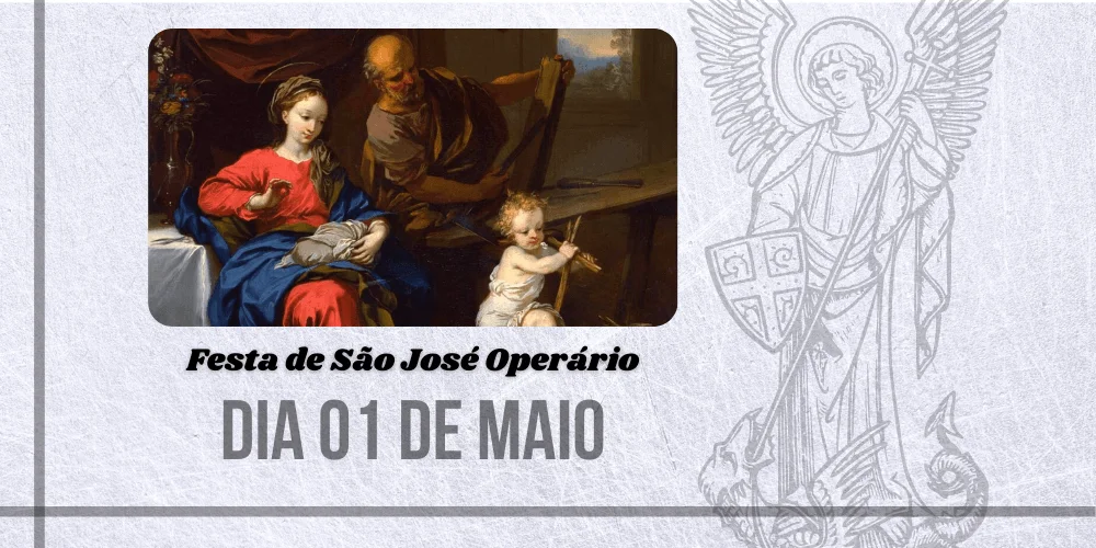 No momento, você está visualizando 01/05 – Festa de São José Operário