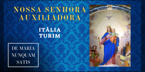 24/05 – Nossa Senhora Auxiliadora