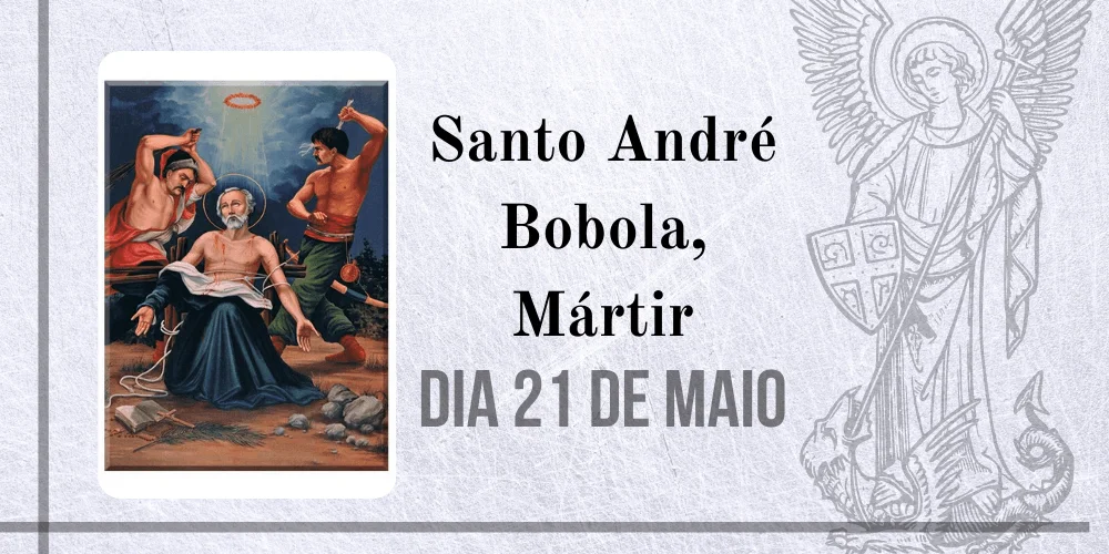 No momento, você está visualizando 21/05 – Santo André Bobola, Mártir