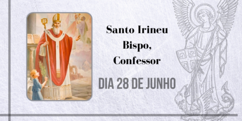 28/06 – Santo Irineu Bispo, Confessor