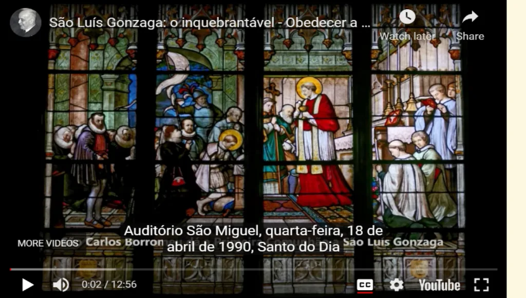 No momento, você está visualizando São Luís Gonzaga, patrono da juventude (áudio)